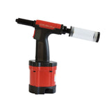 ZT1017VSN-5 -- 2,248 Traction Power, 3/16" Blind Rivets all Materials, Vacuum Riveter Kit includes 5/32" & 3/16" Nose Assemblies