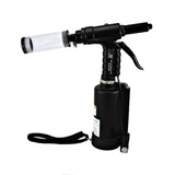 ZT1214VS-6 -- 2,640 Traction Power --1/4" 3/16" Steel/Steel Blind Rivets, Vacuum Riveter Kit includes 1/4" & 3/16" Noses